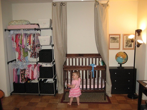 How long can you live in a 1 bedroom with a baby