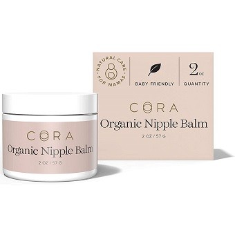 Cora Organic Baby-Safe Nipple Cream