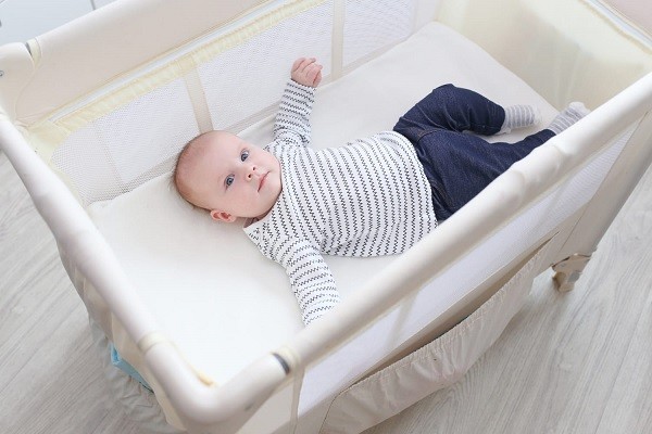 How long can a baby sleep in a portable crib