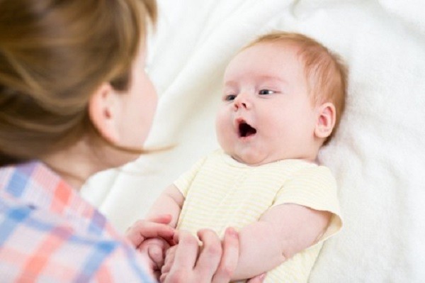 Speaking to babies from day one