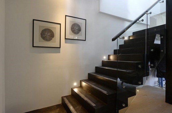 What can I use to block the stairs