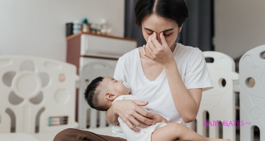 how moms can manage stress after having a baby