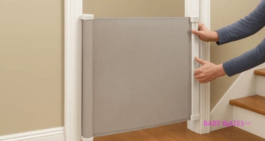 how to install a baby gate safely without damaging walls