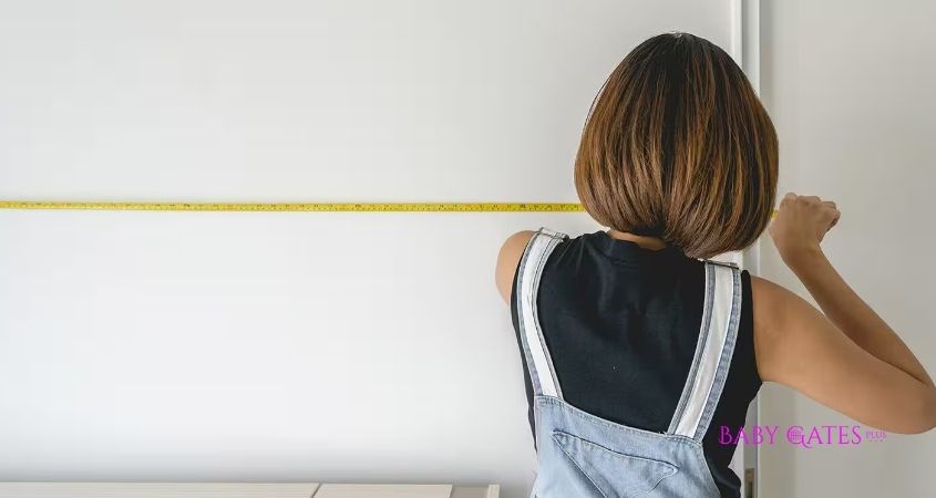 how to measure your space before buying a baby gate