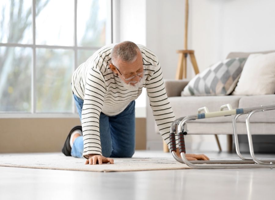 how to prevent falls and injuries at home