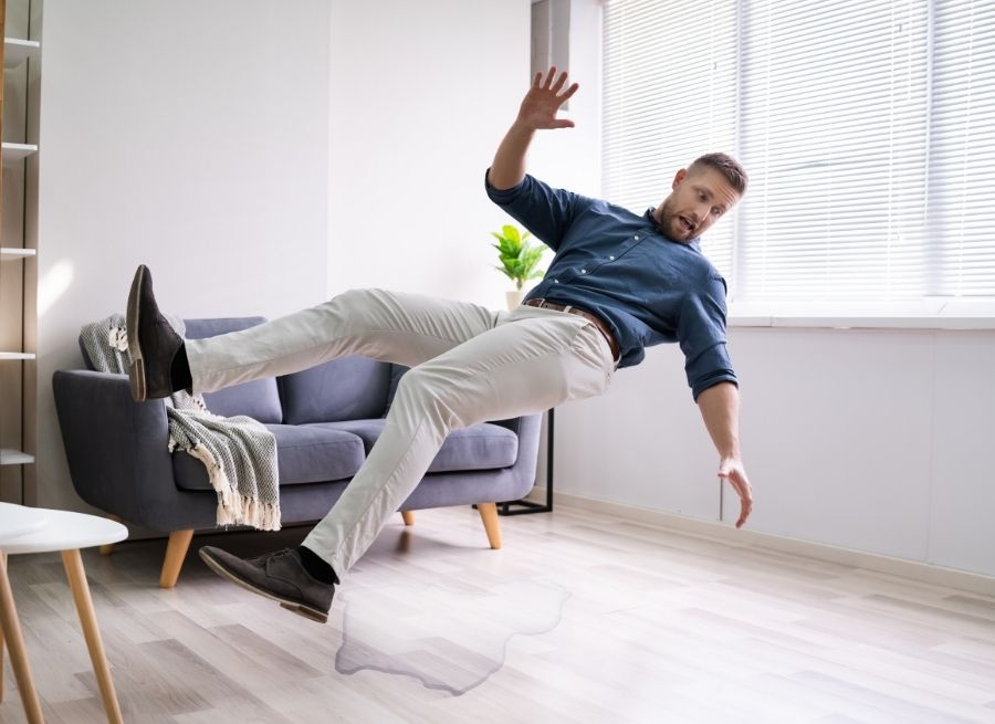 how to prevent falls and injuries at home