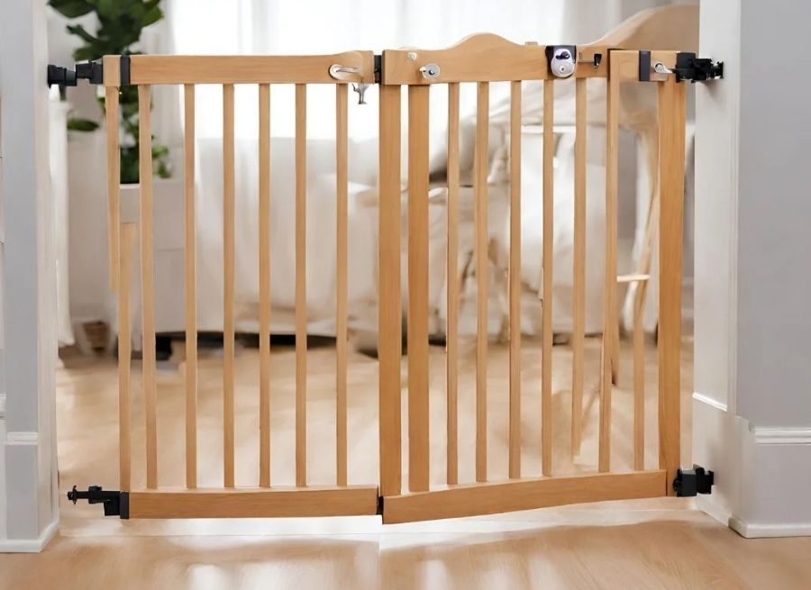 pressure mounted baby gates vs hardware mounted baby gates